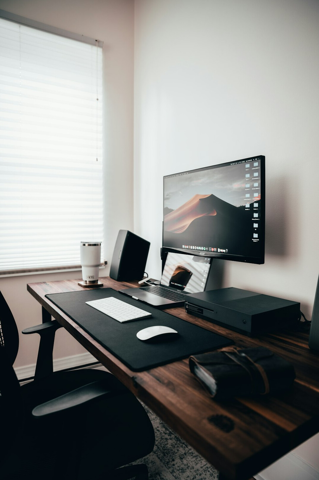 ergonomic office setup